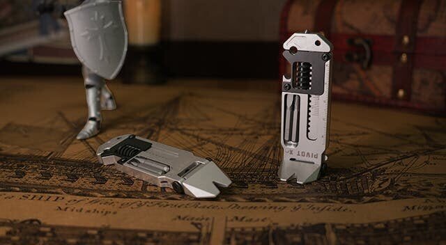 【Multi-tool】From camping to emergency escapes! A minimal companion packed with 8 functions
