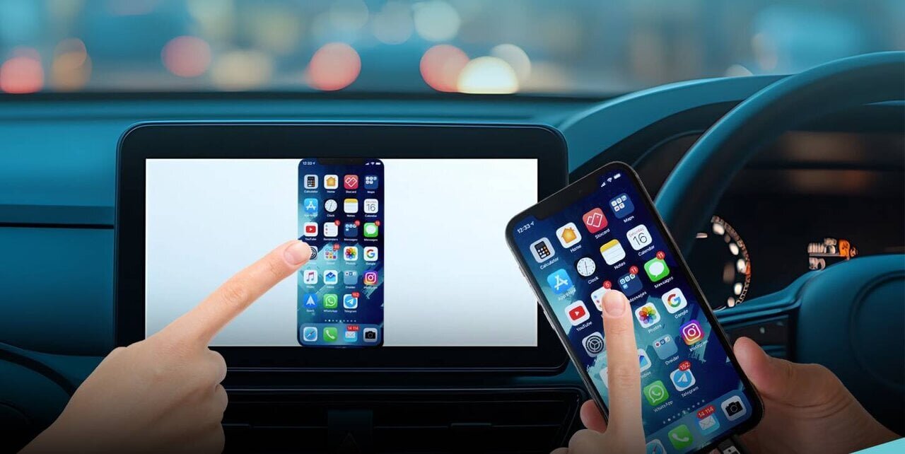 【In-Car Gadget】Just mirroring isn't enough! Direct touch operation of your smartphone screen