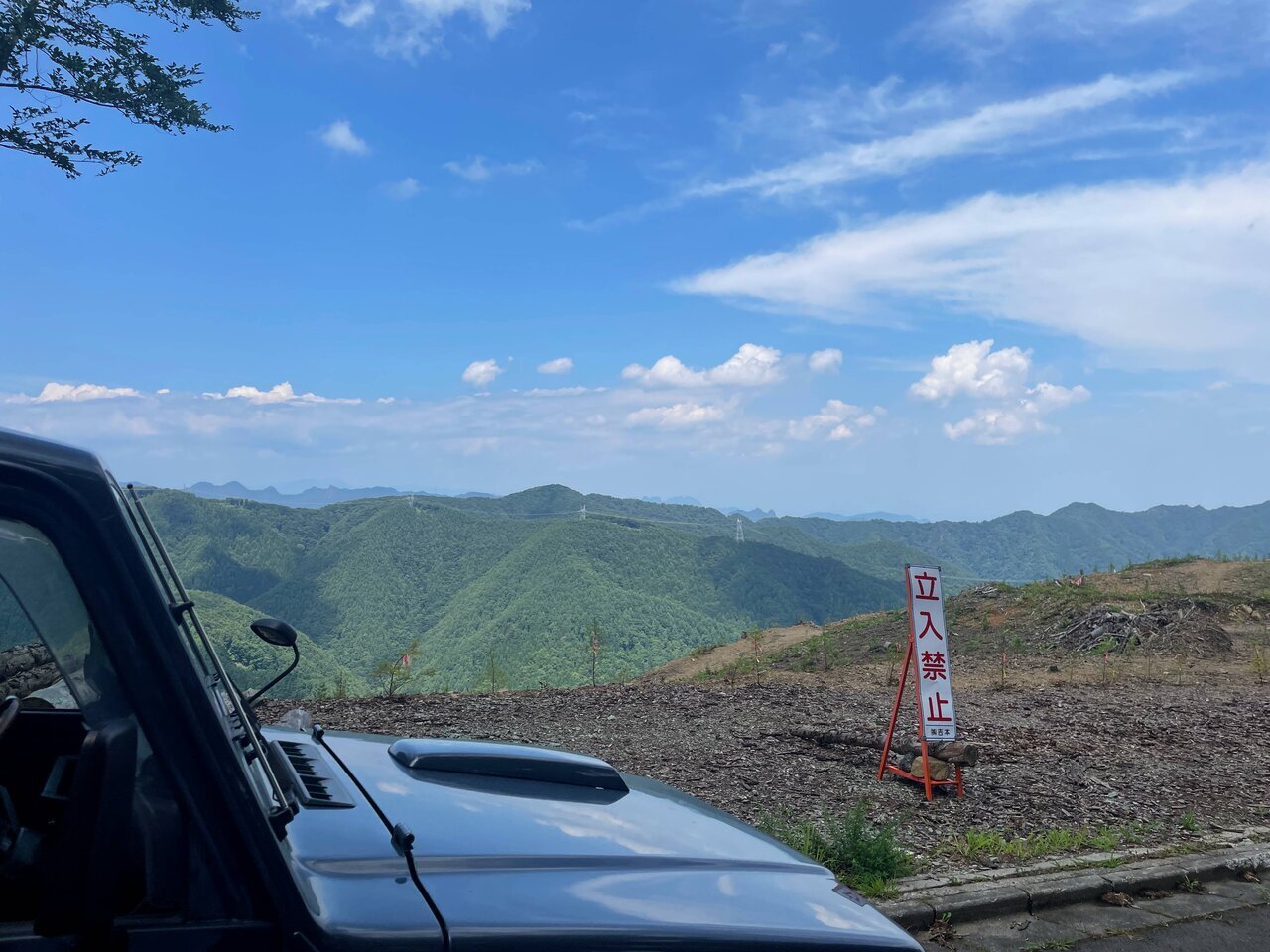 【Cruel Road Drive】At the summit of the hidden gem, Jiggokuto Pass, there is a breathtaking view overlooking the peaks of Gunma