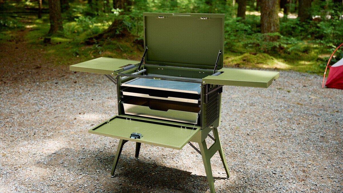 【Camping Food】Connect and expand! A portable kitchen that can organize gear completely