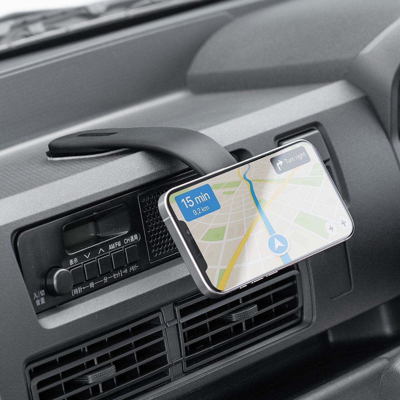 【Car Holder】Super secure yet ultra-smart! MagSafe compatible for one-touch installation.