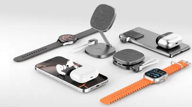 【iPhone】どんなガジェットもまるっと充電！オールインワン充電器で荷物を軽く