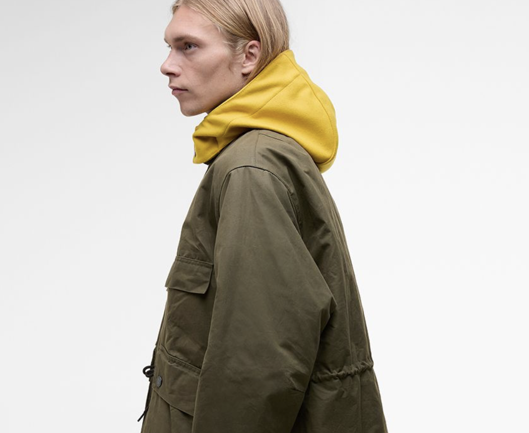 【Latest Outerwear 3 Types】Stand out with flashy colored hoods! Barbour x Kaptain Sunshine's new collection