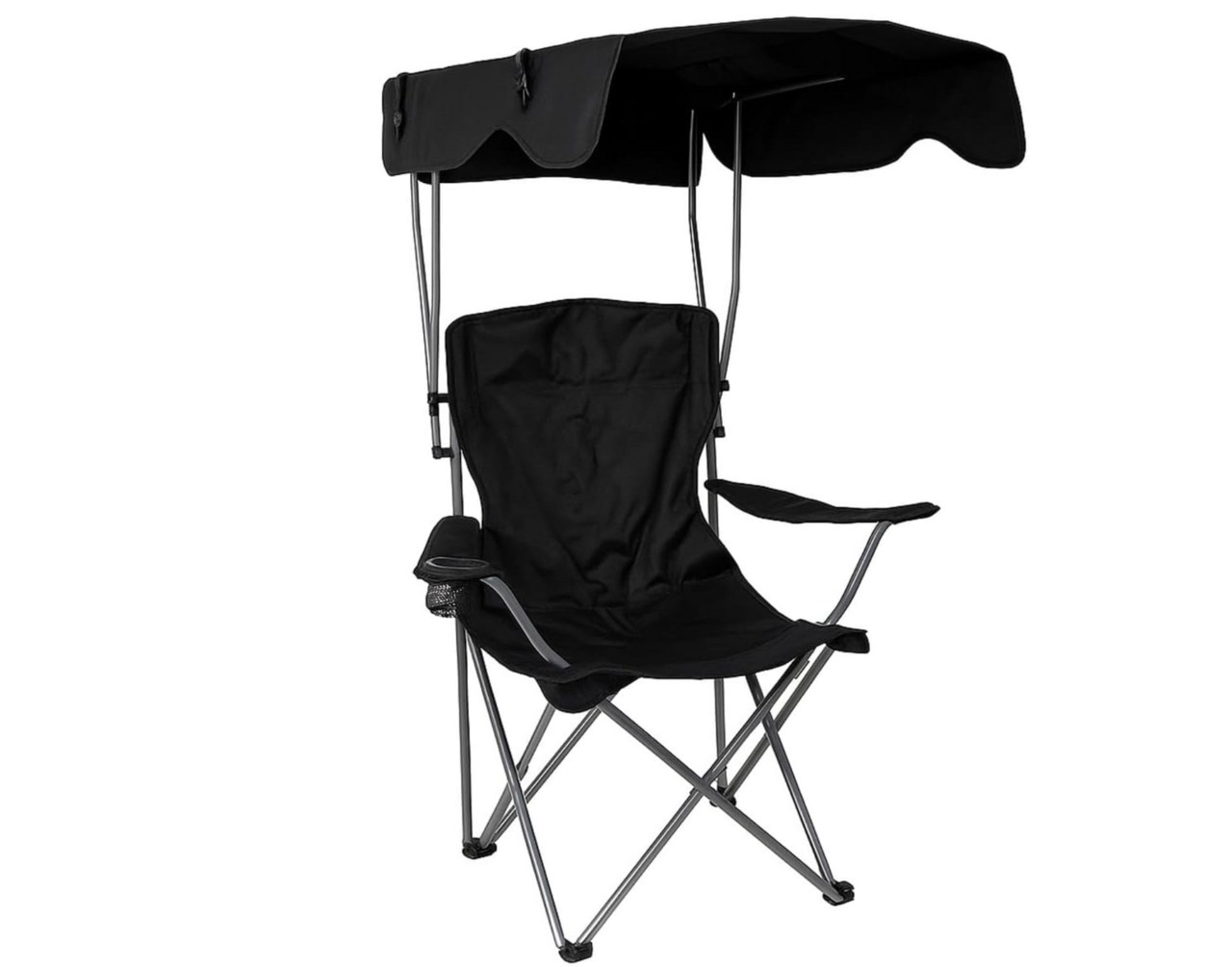 A sun shade on the roof of the My Shade chair!? An all-in-one that opens easily without assembly