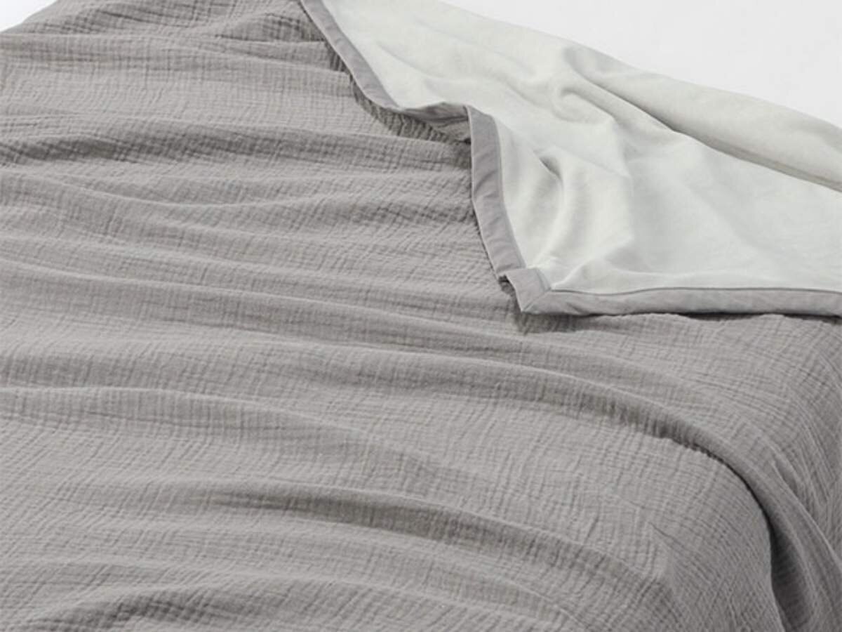 【Muji Selection 4】Useable until winter! Cozy sleep with reversible blankets & pillow pads