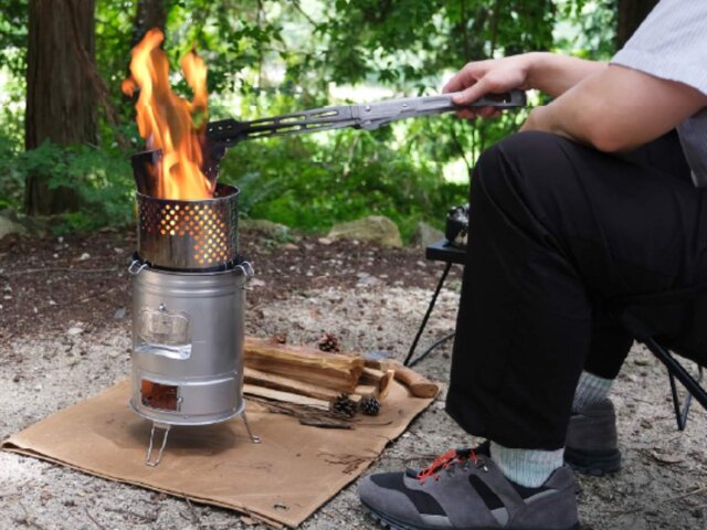 ★intermediate　送料込み★ドラム缶　ストーブ　落ち葉　キャンプ 楽天市場】Field to Summit フレイムストーブ OFBSTOVE ウッド