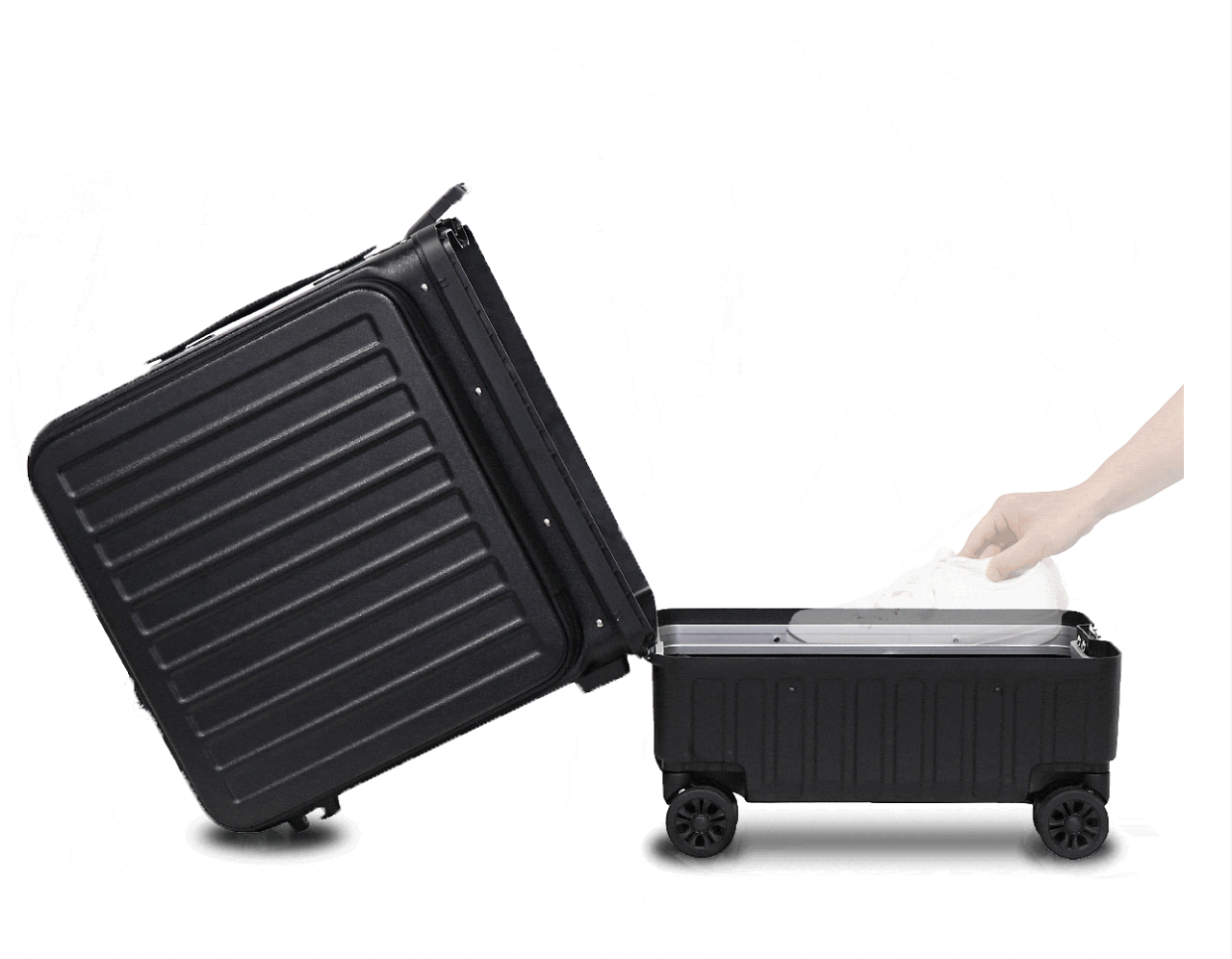 【Travel Lover】What, that opens!? I'm impressed by the usability of the上下セパレート型 suitcase