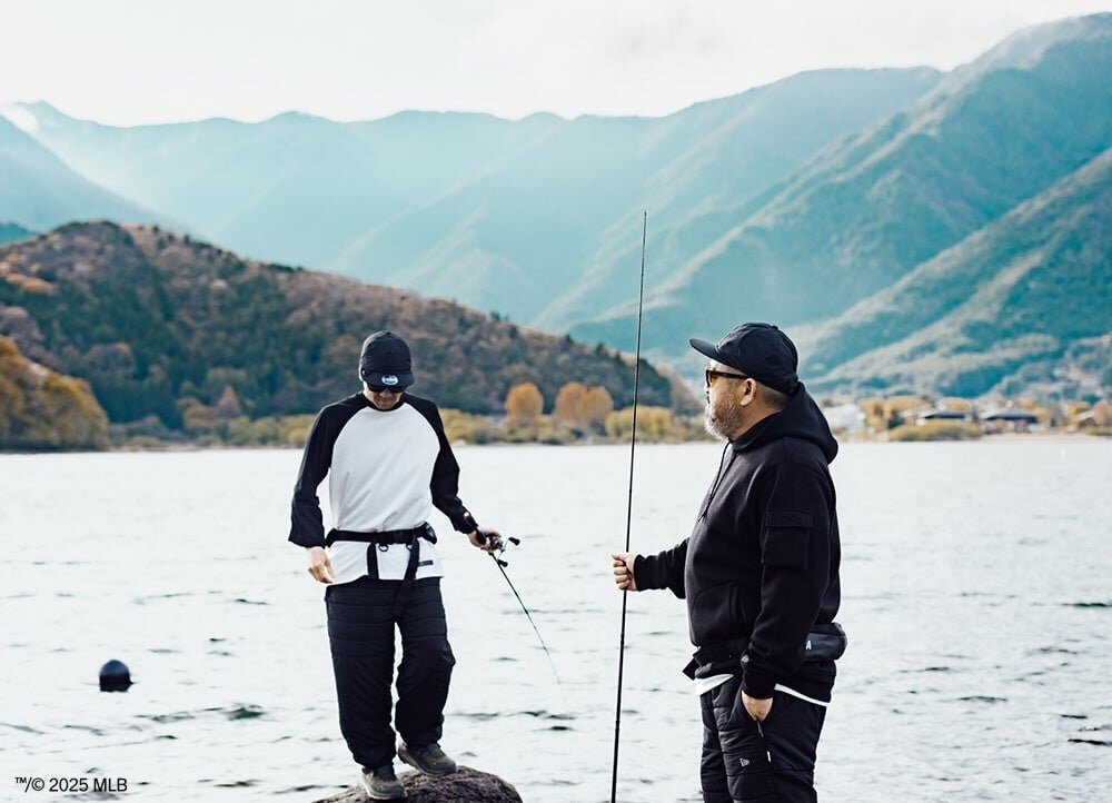 【New Era】Crossover between the city ↔︎ outdoor! Outdoor wear recognized by professional anglers