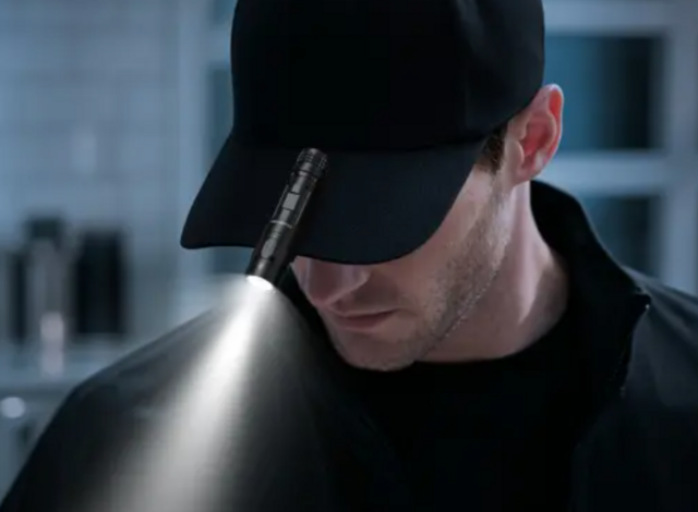 【Snap on the hat】High brightness that can be pinched with fingers! A mini LED flashlight that can also provide wide-angle illumination.