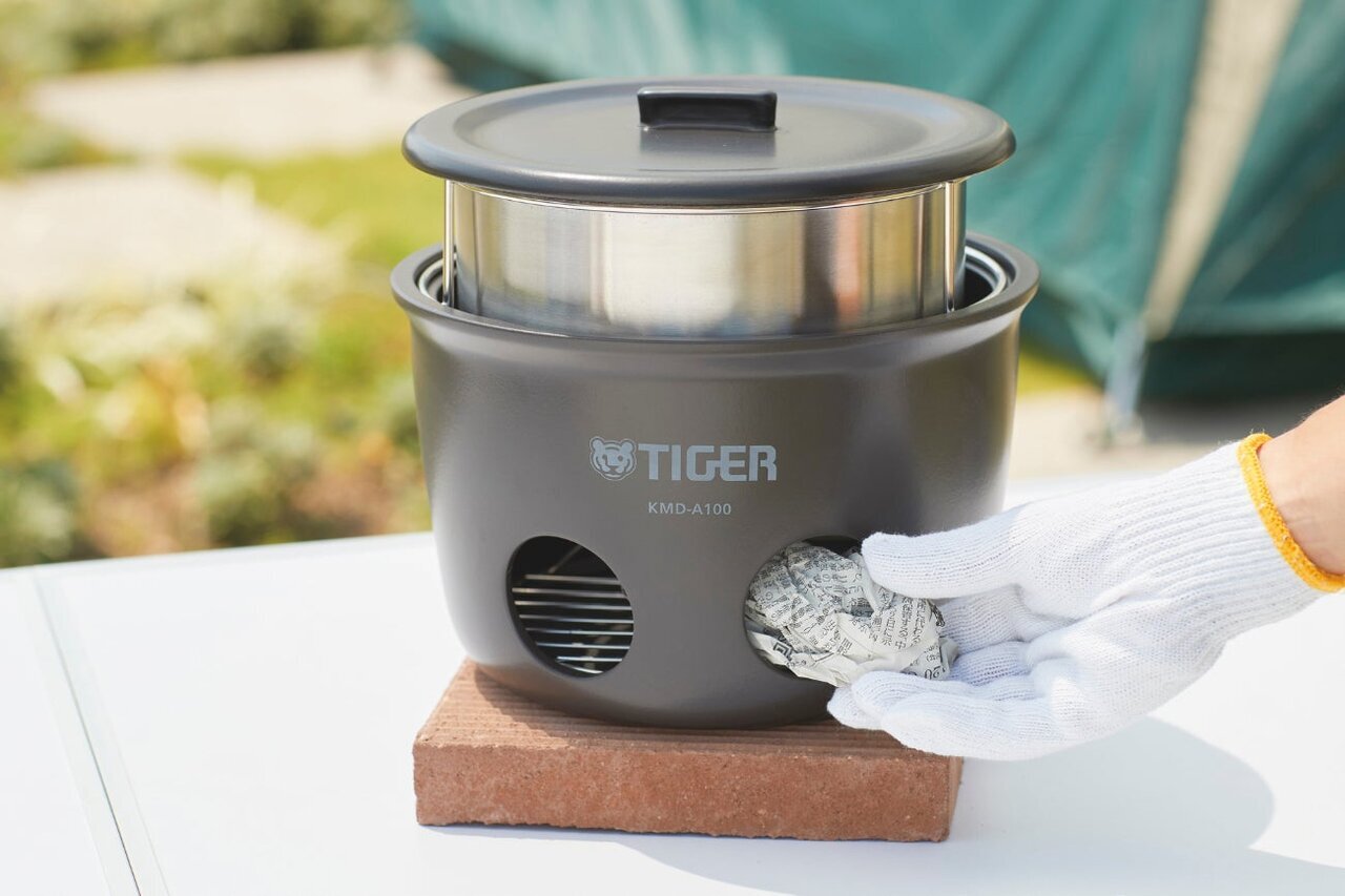 [Only Newspaper and Fire] Cooking without electricity! As long as there is delicious rice, it works for camping and emergencies.