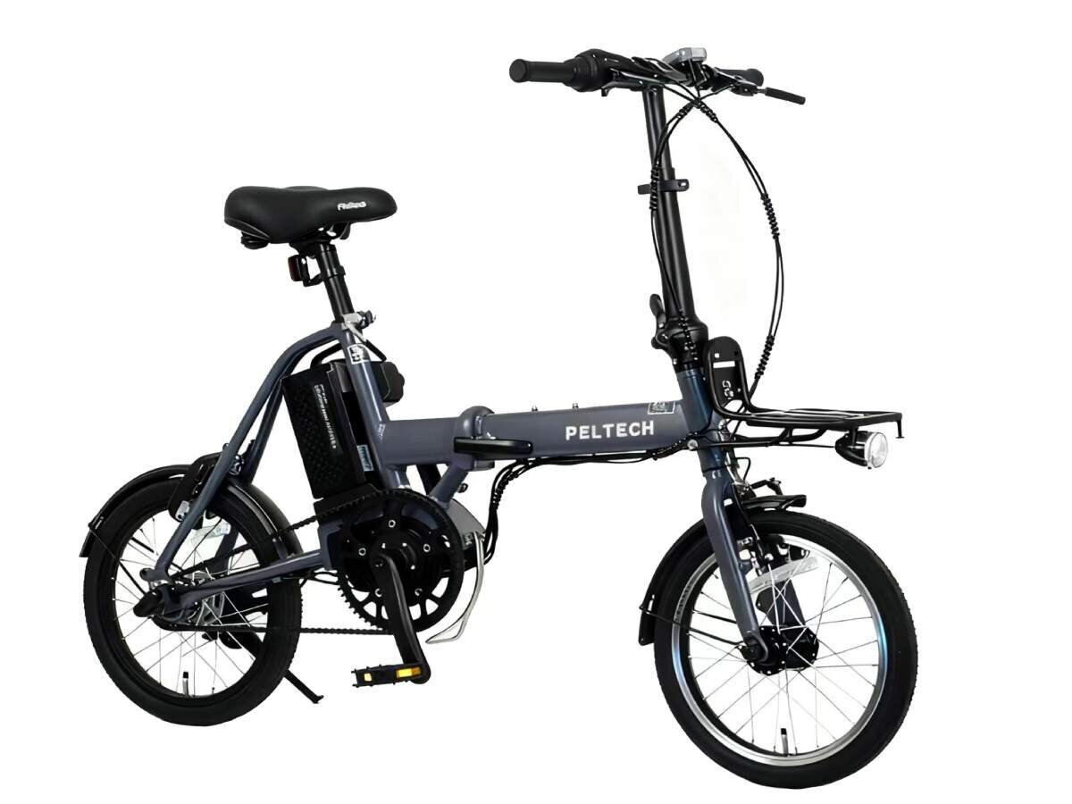 【Electric Assist Bicycle】Small but powerful! A 16-inch folding type that can be taken on trains