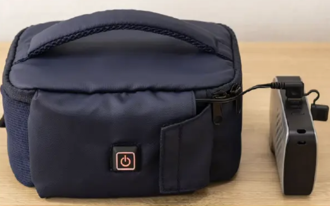 【Is it a microwave!?】 Keep warm with a mobile battery! A magical pouch that lets you enjoy warmth