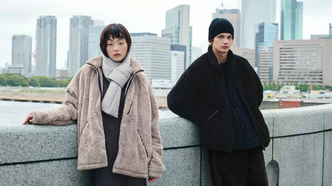 【UNIQLO×Needles】Papillon logo too ♥ Elegant fleece jacket, cardigan, and pants."