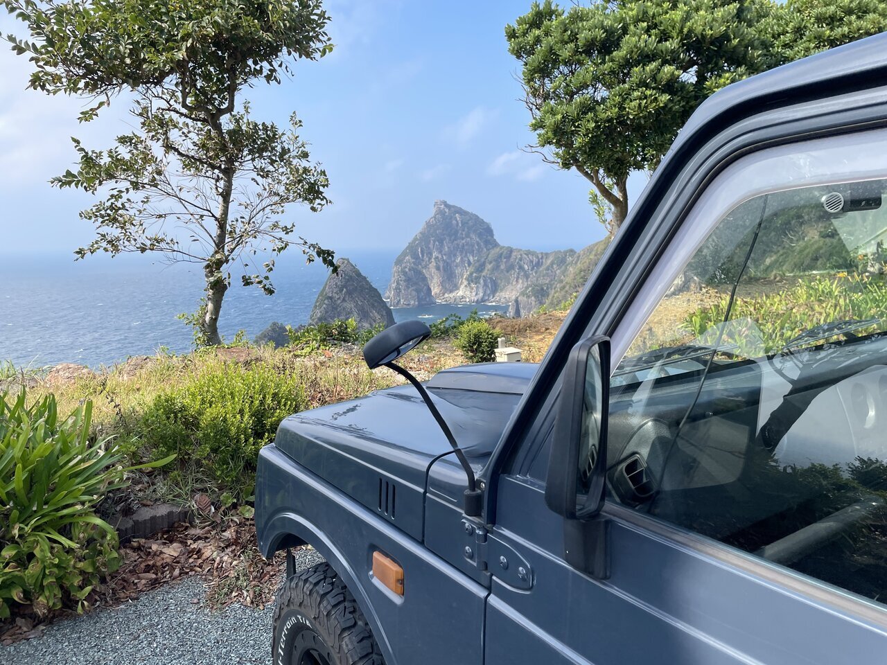[Scenic Hidden Gem] Enjoyed a scenic bath camping experience at Shizuoka's solo-exclusive "Cloud Viewing Sunset and Sound of Waves Cape Auto Campsite"