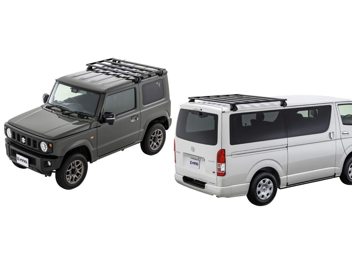 【In-Car】No drilling required! Is a half-size low-down roof deck this convenient!?
