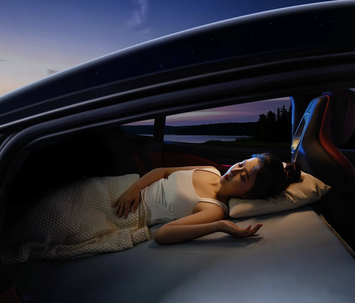 【Nights in the Car】Feels like a 5-star hotel! Sleep soundly on an ultra-soft mattress