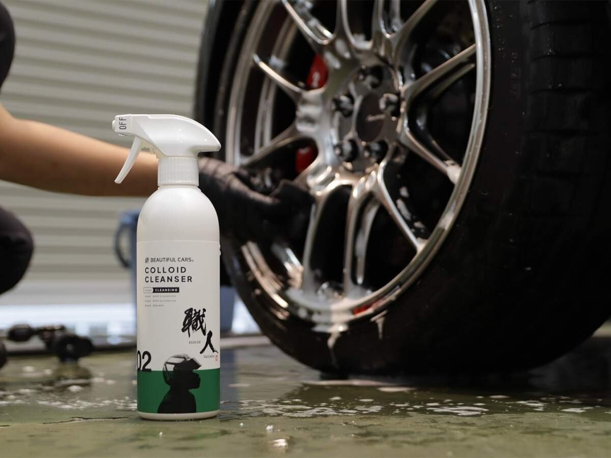 [Car Wash] Ultra-fine particles that do not damage the vehicle! A versatile cleanser that can be used on glass, tires, and unpainted resin.