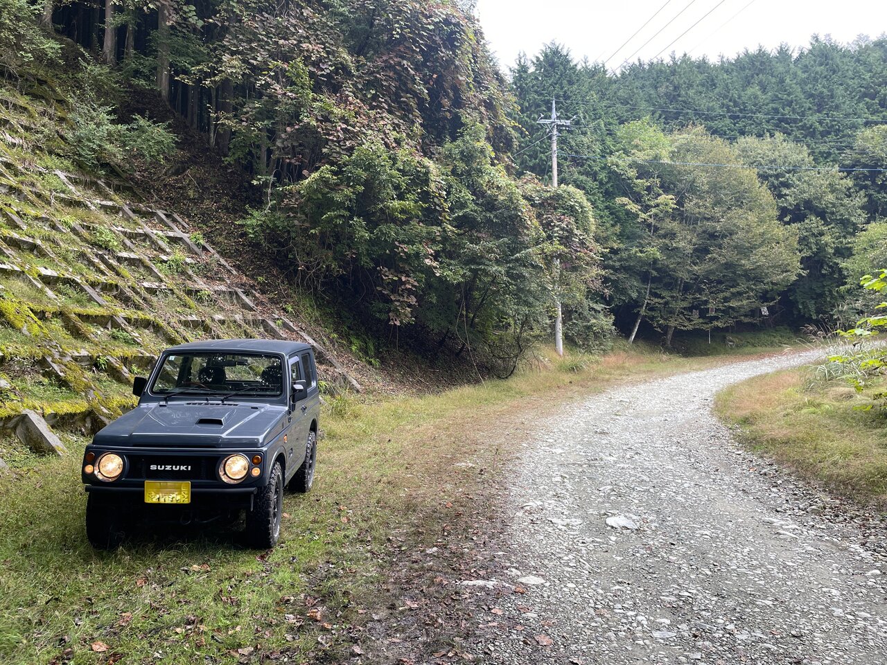 JA22ジムニーでダートコース初挑戦！群馬県 御荷鉾スーパー林道を目指してみた