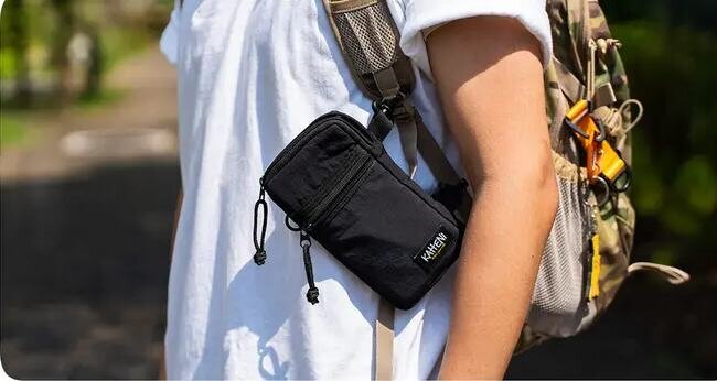 【Convenient】Gather what you need here! Moving becomes much easier with the “63g” smart pouch