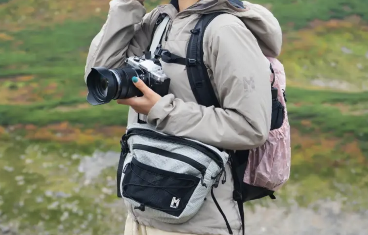 【Mountain Climbing】Millet collaborates with "OM SYSTEM"! A lightweight and tough shoulder bag that excels in mobility