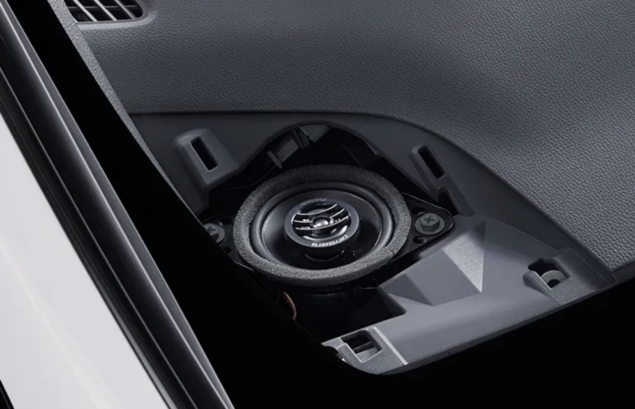 【Car Accessories】Also plays high-res audio! 2-way speakers compatible with a wide range of Toyota vehicles