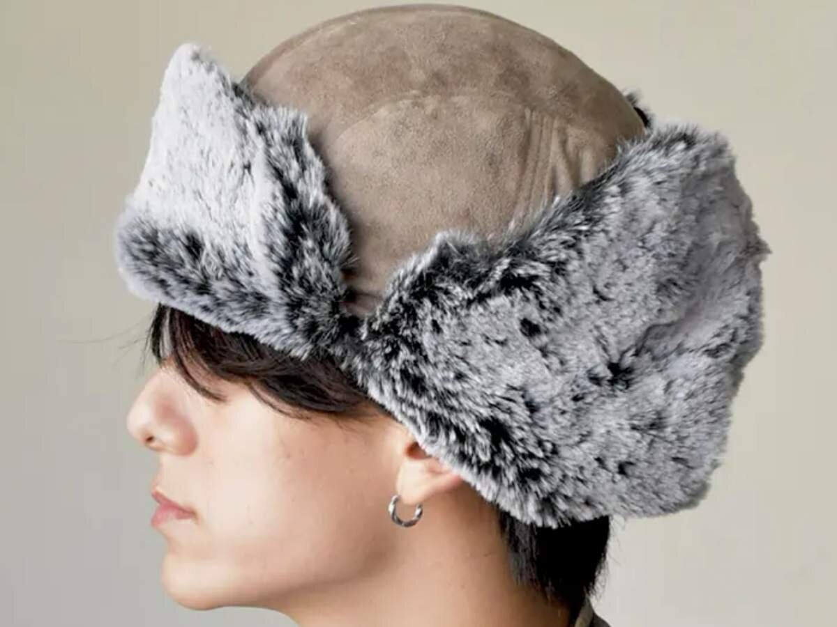 【Winter Cap】Not just warm! A luxurious pilot cap with a 100% silk lining