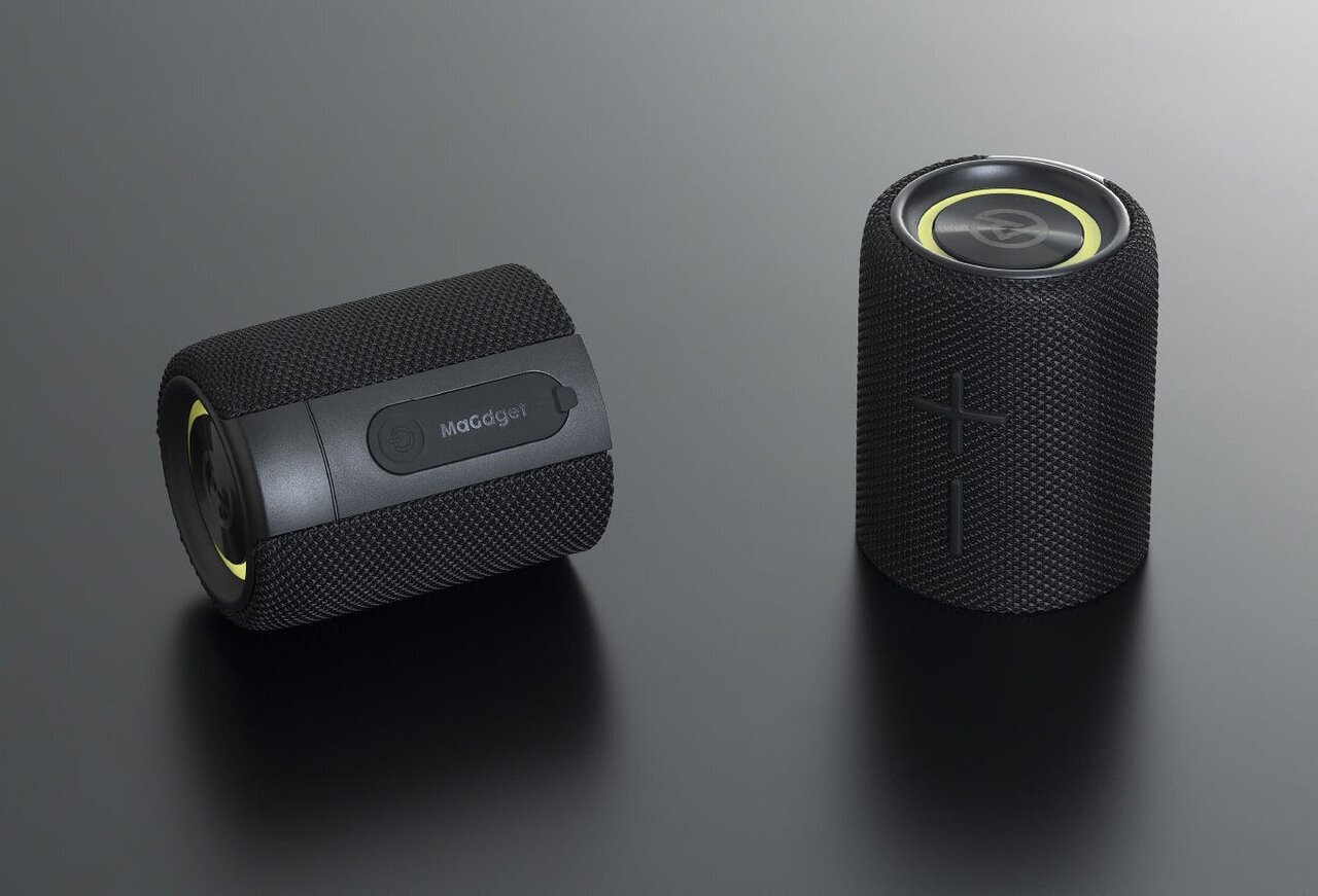 A crisp sound in the middle!? A "separate type" dual speaker that can be attached anywhere with magnetic attraction