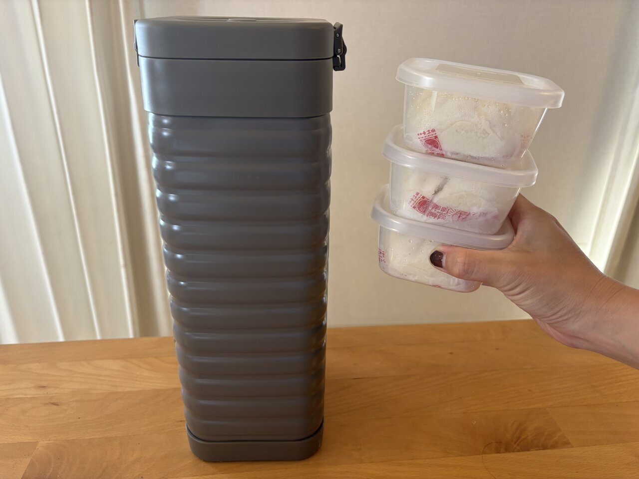 【Workman】How many minutes can the “steamed buns” stay hot in the Slim Vacuum Hybrid Container?