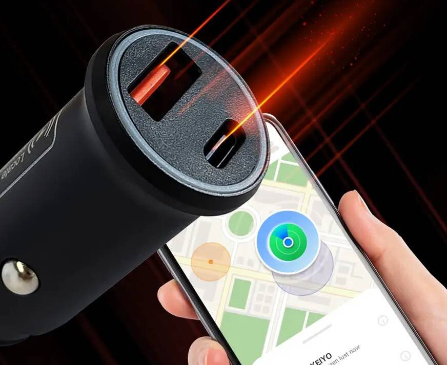 【車載ガジェット】月額料いらず！シガーソケット型スマートタグで愛車の位置を把握