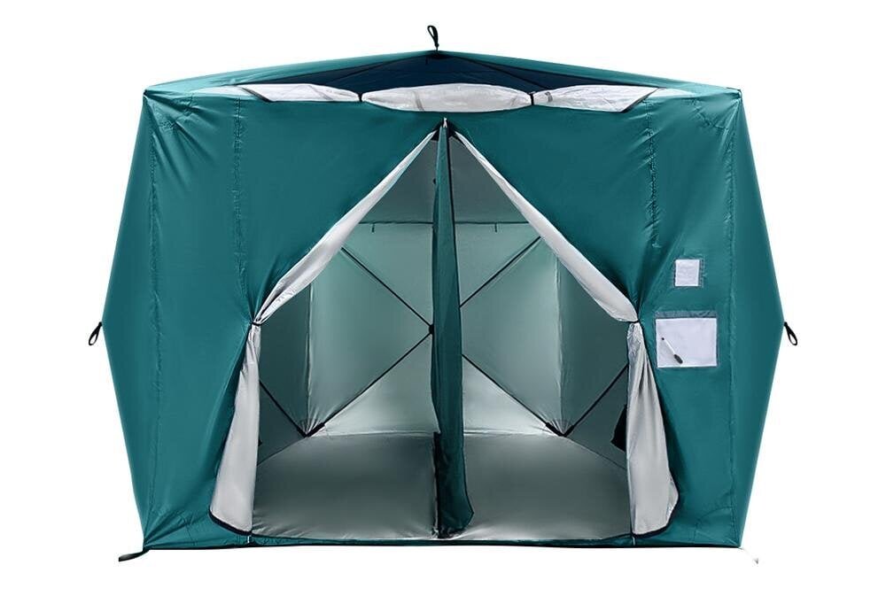 【Disaster Prevention】One-touch setup by simply pulling the handle! A spacious private space to live in like a home