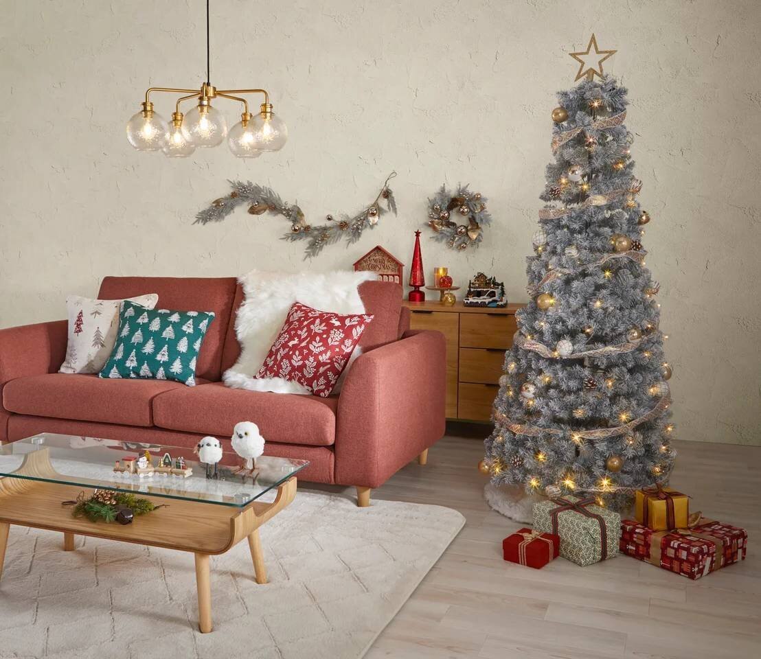 【Nitori】Can't wait for the holiday season ♡ The three-step tree that can be set up immediately