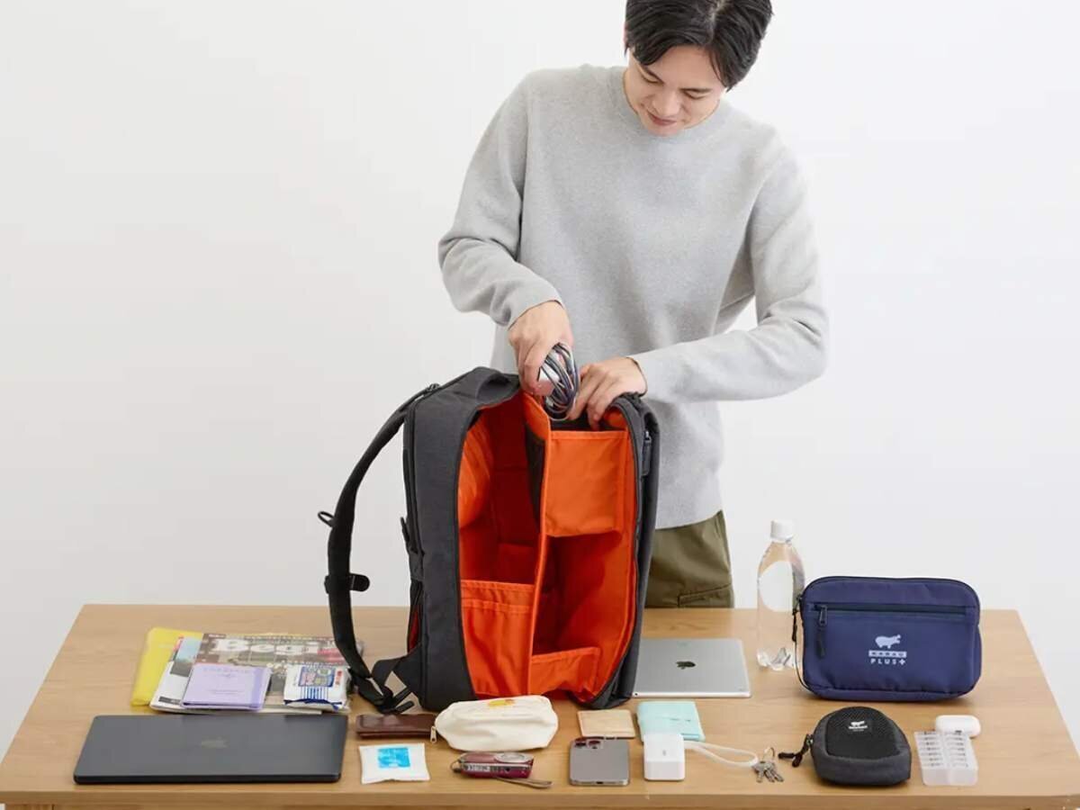 【Time-saving Backpack】Establishes a designated spot for your belongings! Enhance your organizational skills and save 150 hours a year!?