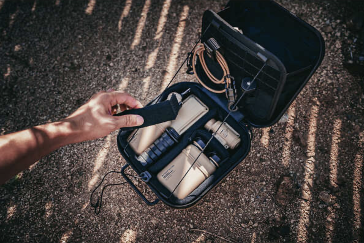 【Camping Gear】Eliminate the chilling feeling during movement! An incredibly tough case resistant to vibrations and impacts