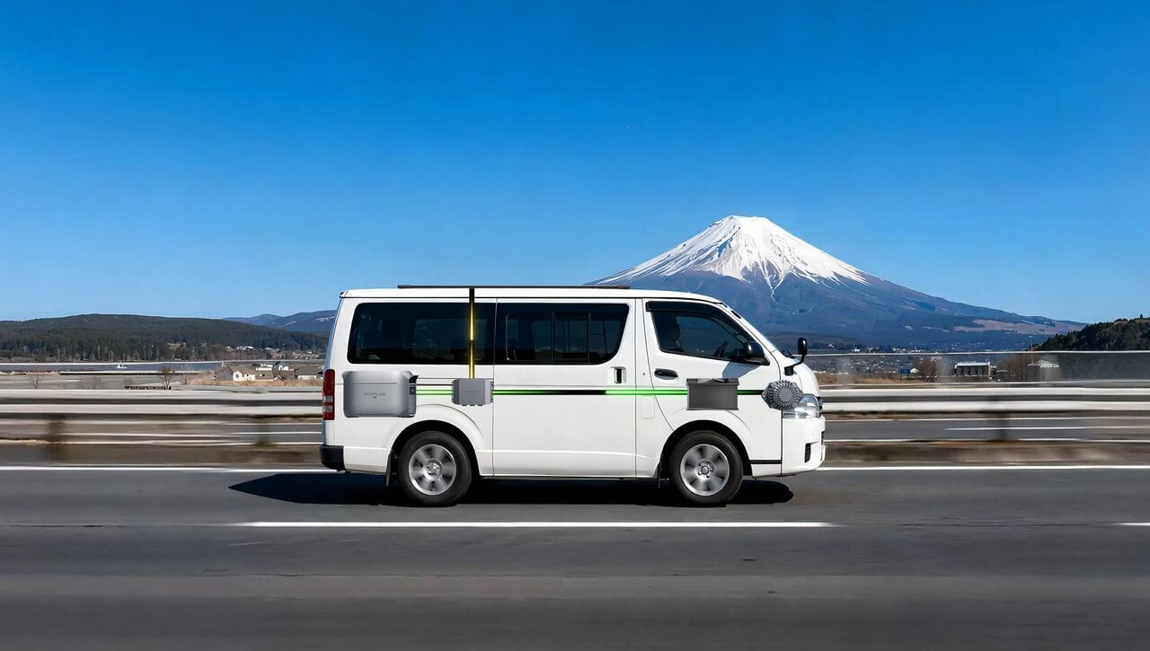 【Car Sleeping】Graduating from Cigarette Socket Connection! An On-the-Road Charger That Generates 1000Wh in One Hour