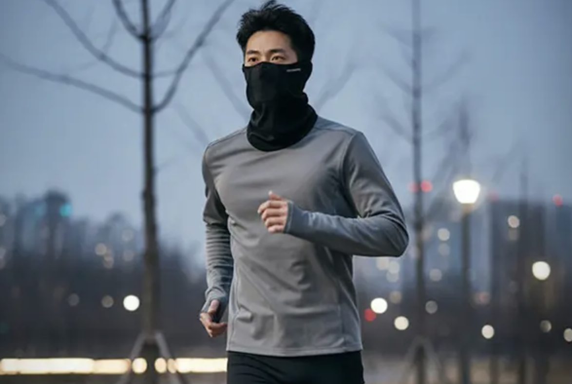 【Winter Running】Breathable even when wrapped! The "3in1" mask that prevents humidity and fogging of glasses