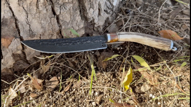 【Sheath knife】Each deer antler is carefully carved out! Cultivate your own knife to be your “partner”