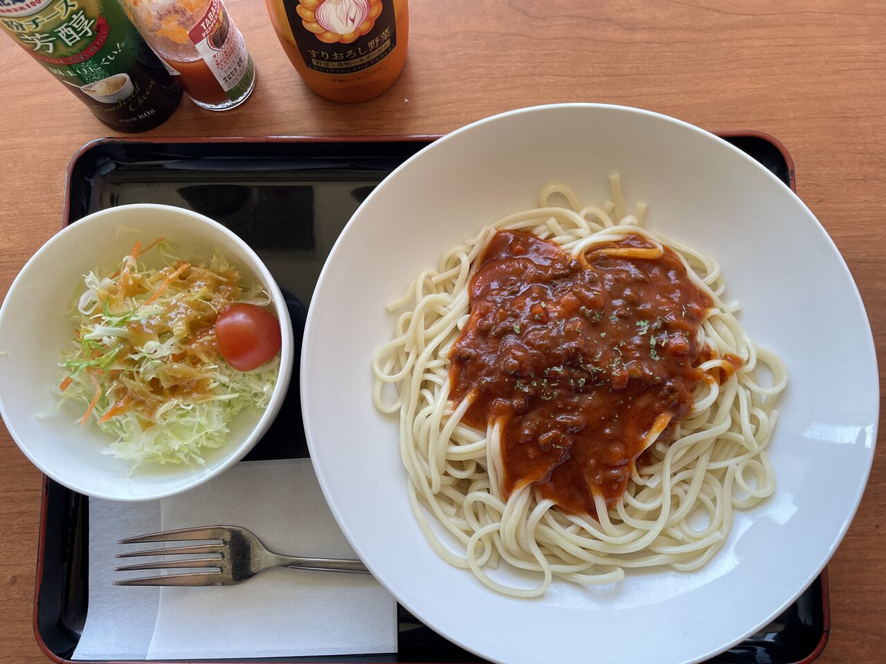 【温泉食堂】茨城県鉾田市ホットパーク鉾田で地元小麦を使った「ミートスパゲティ」
