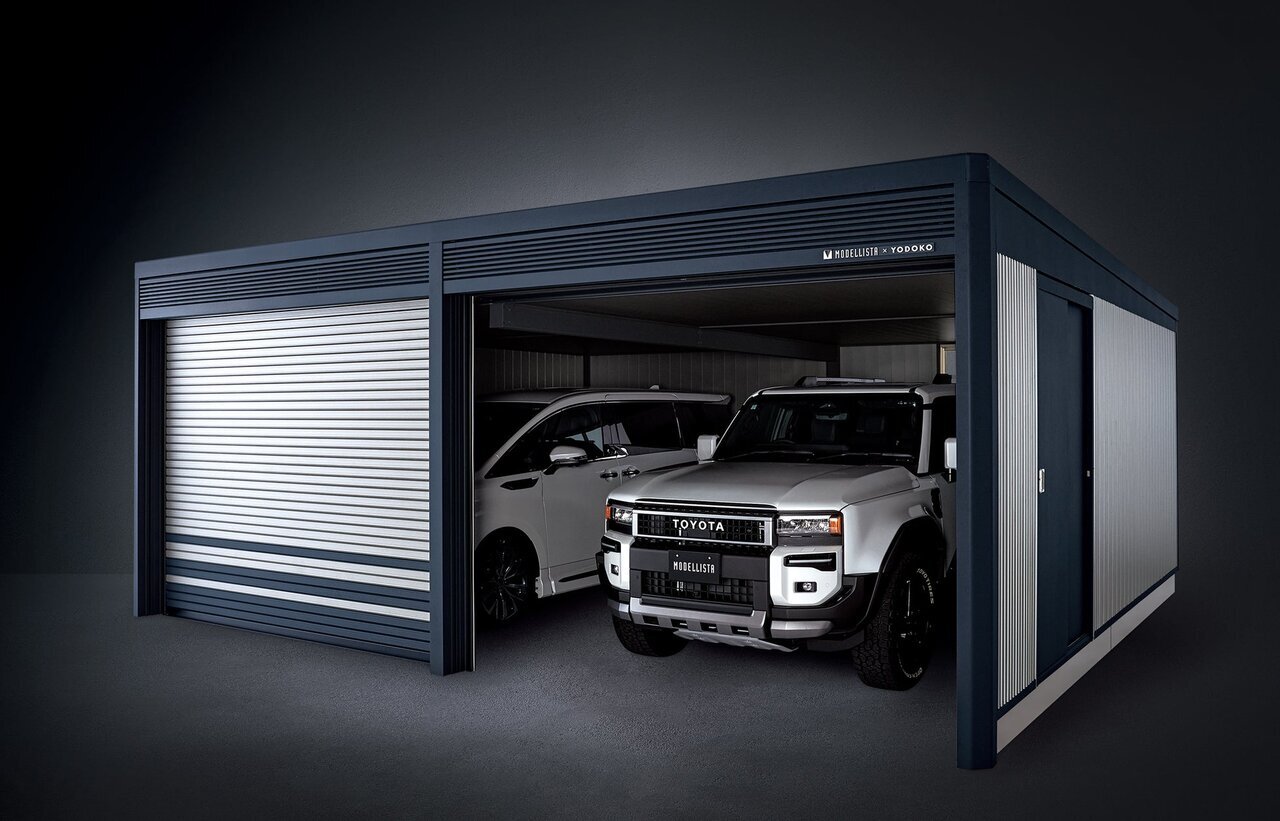 【Car Security】Customize everything from interior materials, lights, to doors just the way you like! A secret base that transcends the boundaries of a garage