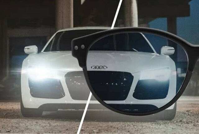 【Drive】Can be worn for 24 hours! Lens-swappable sunglasses for clear visibility day and night.