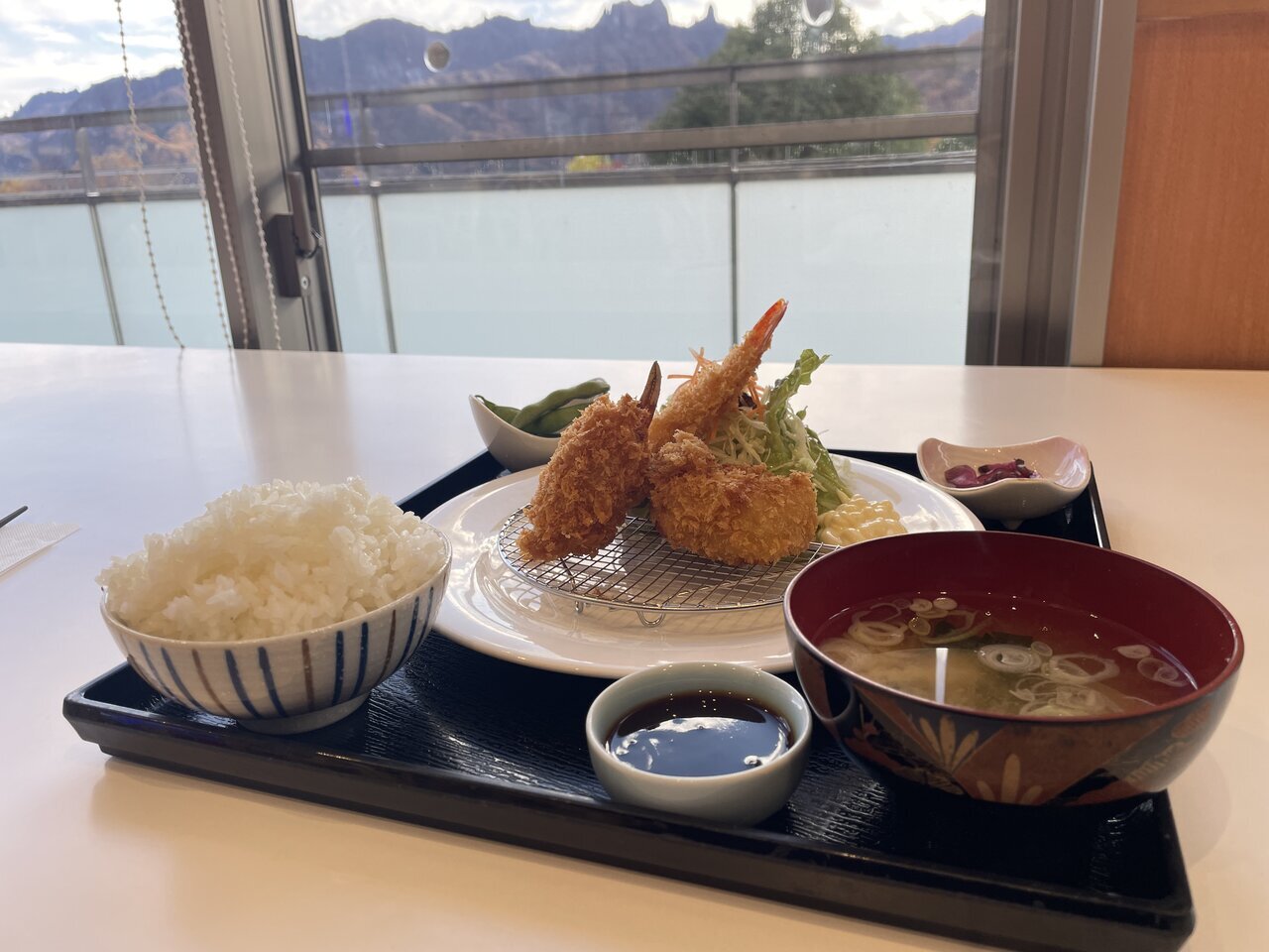 【Onsen Dining】"Touge no Mixed Fry Set Meal" at Touge no Yu, Annaka City, Gunma Prefecture.