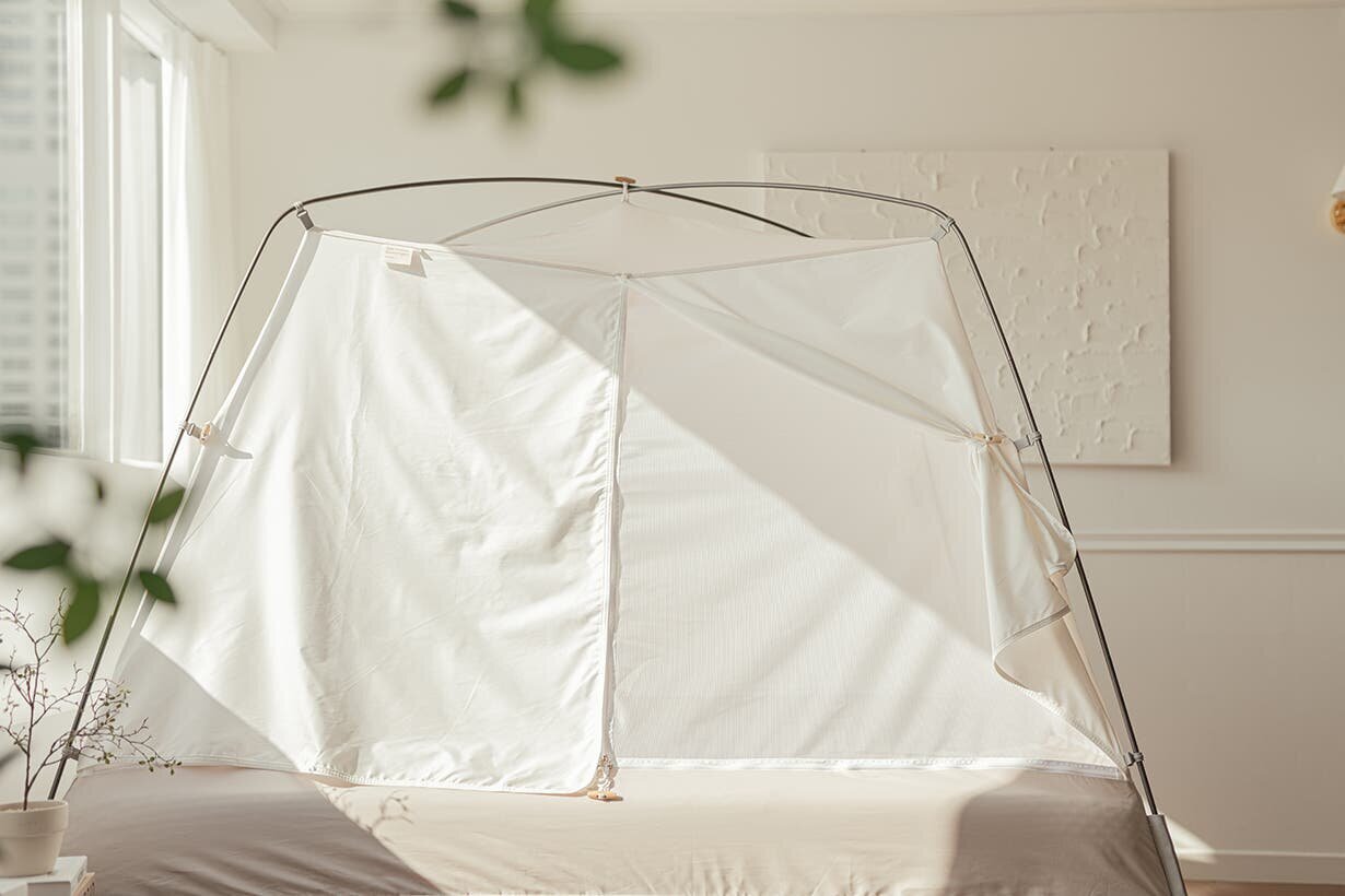 【Saving on Electricity Bills】Connect with your favorite bed! Graduate from leaving the air conditioning on by using a heated tent