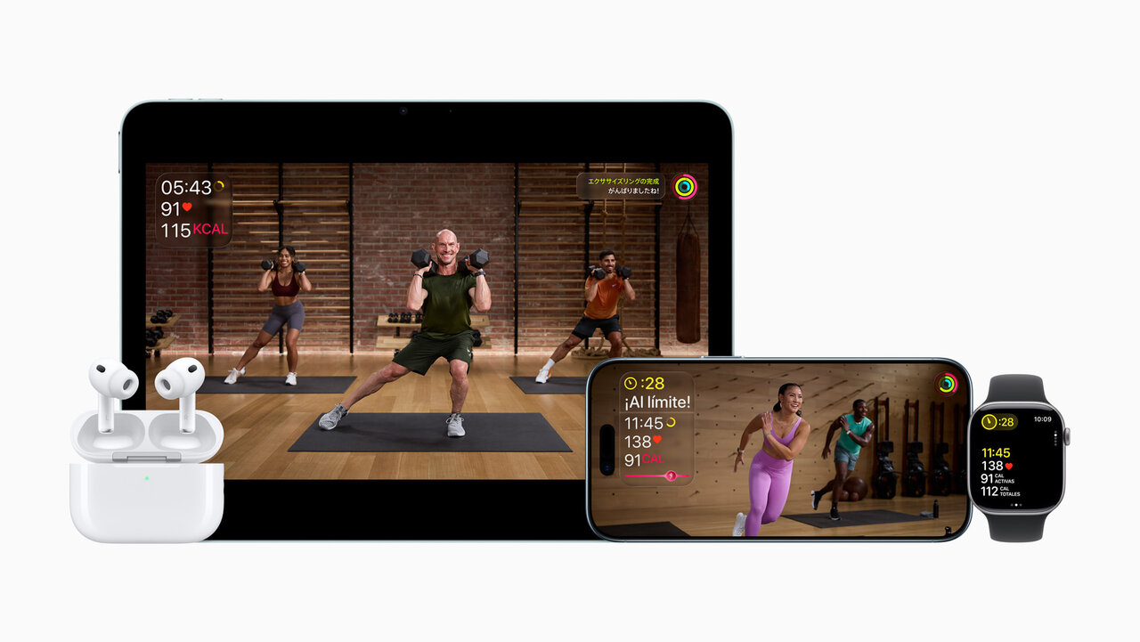 【アップル】日本でも「Apple Fitness+」が使えるように！サービス内容や月額料は？