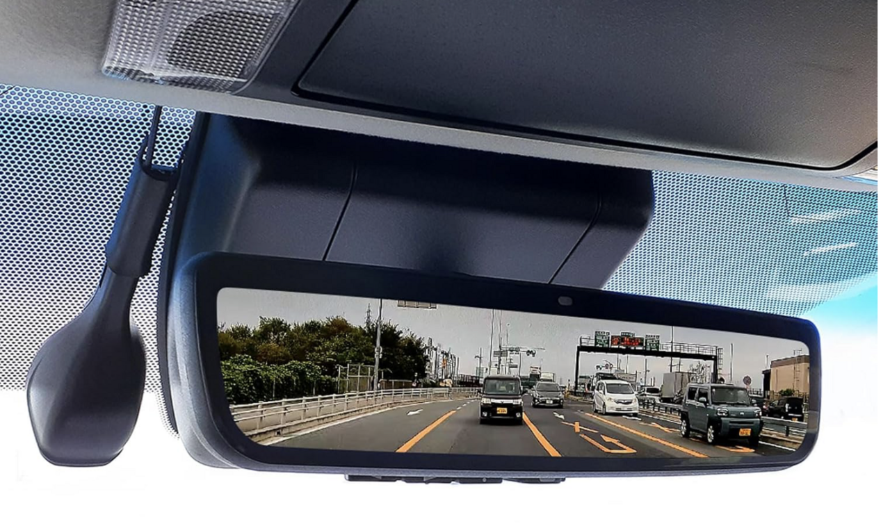 【Under 100,000 yen】A perfect blend of digital and analog! An evolved dashboard camera-equipped digital mirror