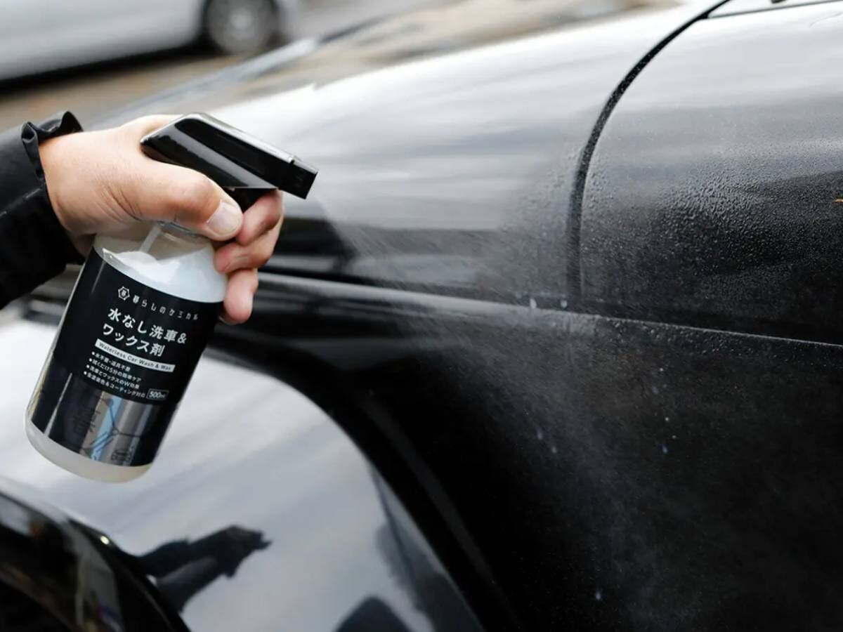 【Winter Car Care】W Effect with Just Wiping! Car Wash + Wax Completed in Just “5 Minutes” with This Time-Saving Spray