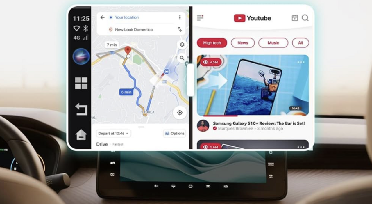 【In-Car Gadget】Is the car navigation system becoming a “dual screen” smartphone!? A plan to transform your car into a theater with an AI device
