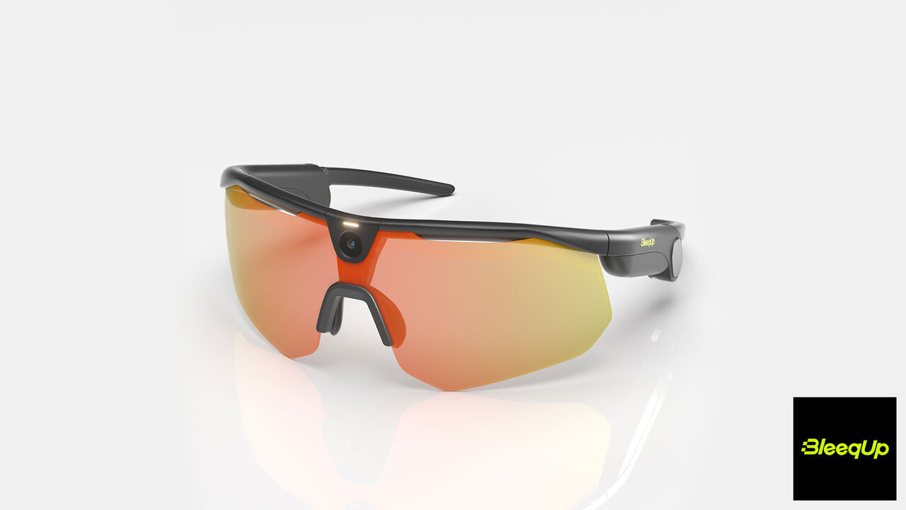 【AI Sports Camera Glasses】Exciting sense of near-future! Capture, listen, and talk hands-free