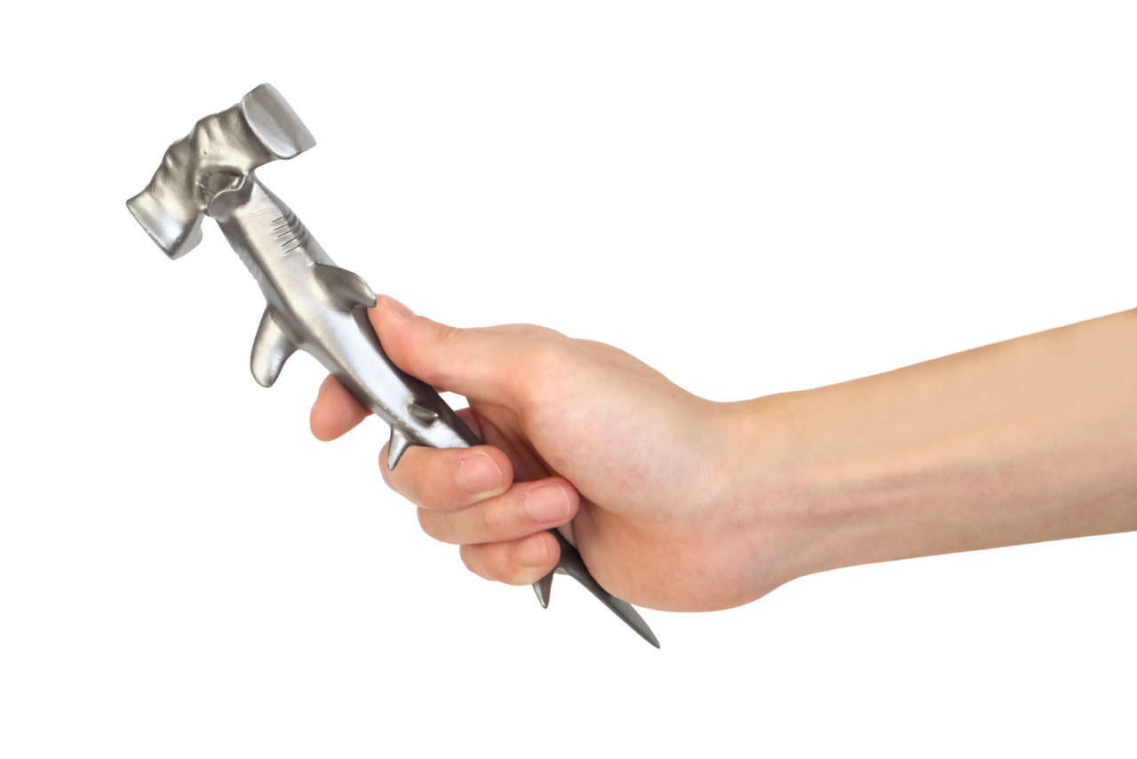 【Interesting Gear】Even its awkwardness is endearing! The result of metalizing the hammerhead shark