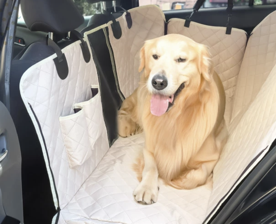 【Going Out with Your Dog】Blocks hair and dirt! A drive seat that can transform into a box type