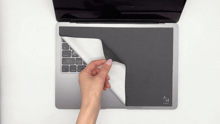 【Starting Work】Increase your work motivation! Block dirt and scratches with a monitor guard that simply slips between your PC