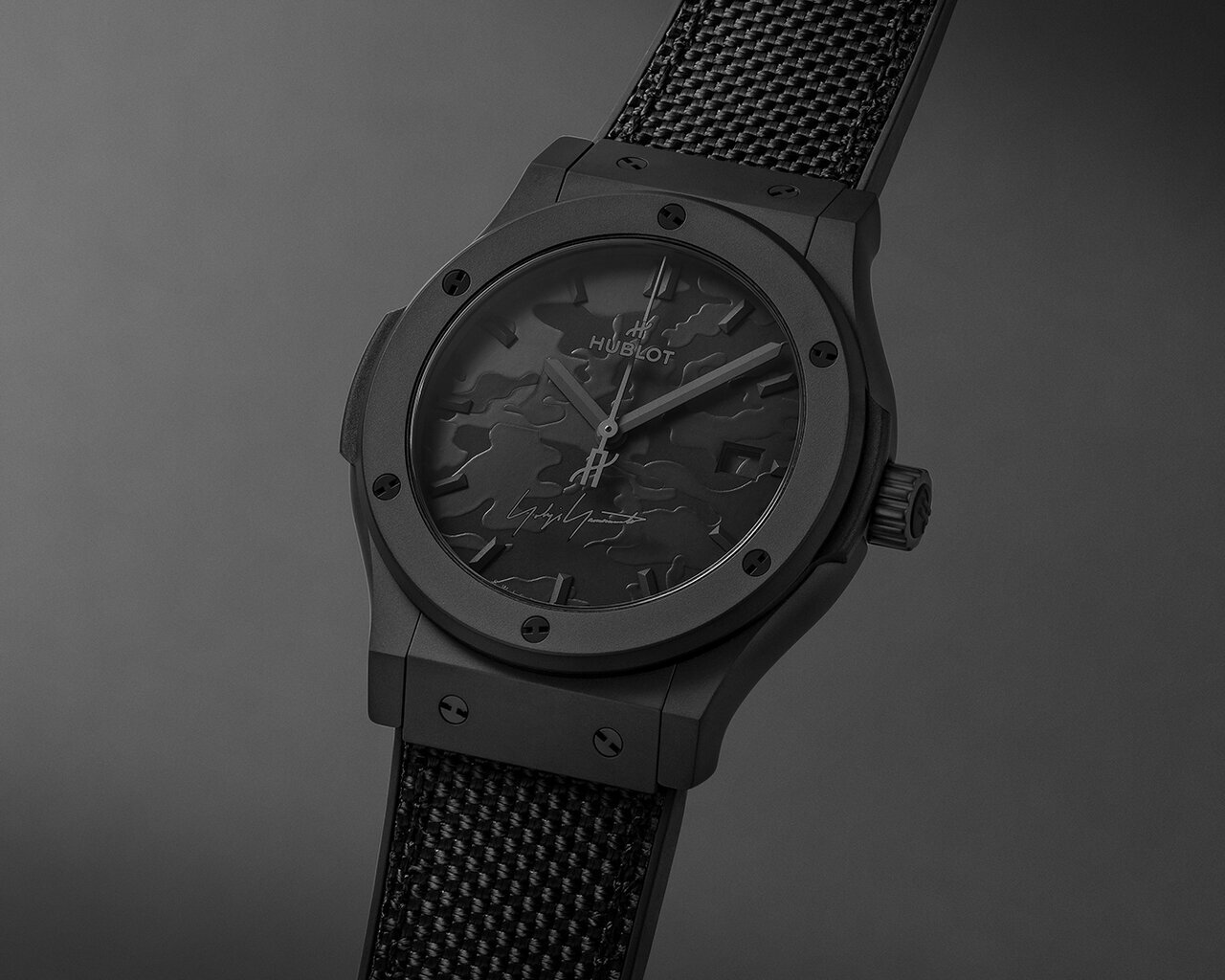 【Hublot x Yohji Yamamoto】 Limited to 300 pieces worldwide! "All Black Camo", price is 1,639,000 yen